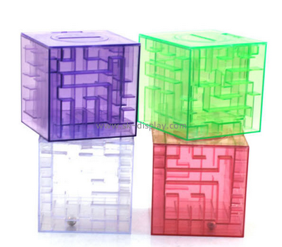 3D Puzzle Cube Acrylic Coin Collector Box DBS-021