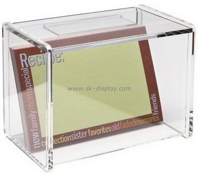 Transparent perspex storage case for picture frame DBS-033