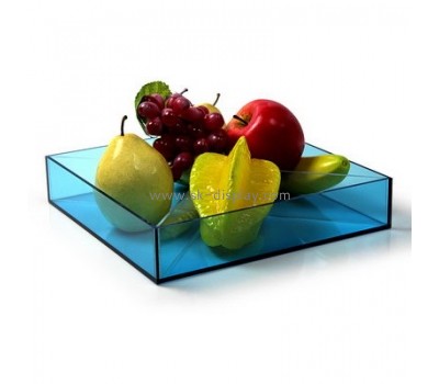 Fashion design top quality acrylic plastic fruit tray DBS-059