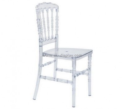 Factory direct sale transparent acrylic beauty salon chair louis ghost chair dining chair AFS-092