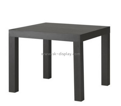 Acrylic factory customized black side coffee table AFS-257
