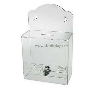 Lucite manufacturer custom acrylic plastic products suggestion box DBS-397