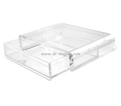 Acrylic display supplier custom plastic acrylic drawer boxes DBS-582