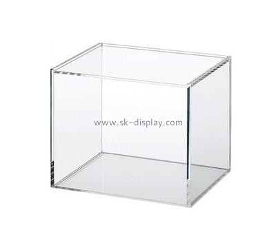 Acrylic items manufacturers custom perspex clear plastic display box DBS-591