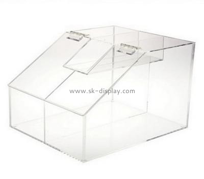 Perspex manufacturers custom acrylic table top pastry display case DBS-600