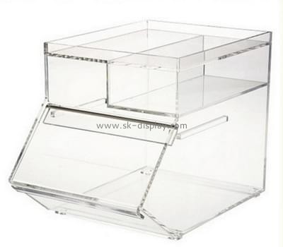 Lucite manufacturer custom acrylic pastry display case DBS-603