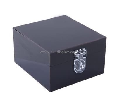 Acrylic manufacturers custom acrylic storage boxes with lids DBS-615