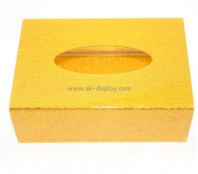 Acrylic items manufacturers custom lucite cute tissue box DBS-637