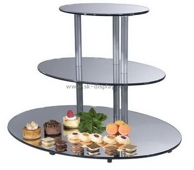 China acrylic manufacturer custom lucite cheap cupcake stands FD-097