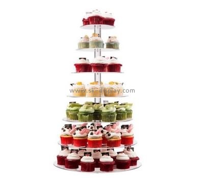 Acrylic supplier custom lucite tree cupcake stand FD-107