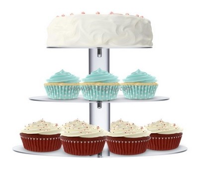 Perspex manufacturers custom acrylic cake and cupcake stand FD-114