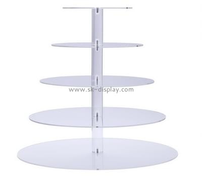 Acrylic manufacturers custom lucite cupcake rack stand FD-121