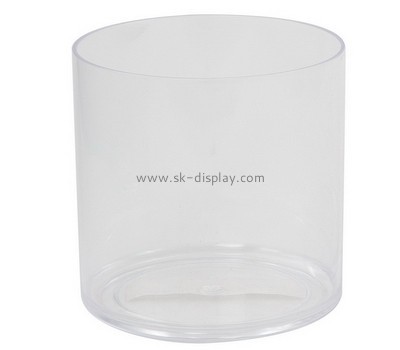 Acrylic products manufacturer custom acrylic container round box FD-147