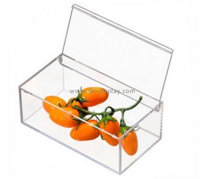 Plastic box manufacturers custom acrylic food containers FD-156