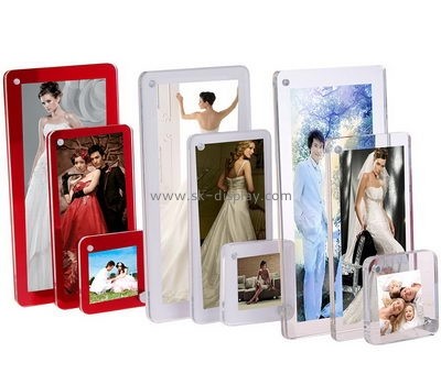 Perspex manufacturers custom acrylic wedding picture frames SOD-321