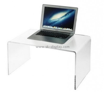 Acrylic plastic supplier custom lucite laptop table AFS-332