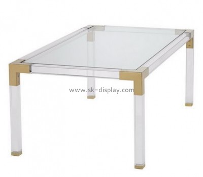 Acrylic display manufacturers perspex square coffee table AFS-347