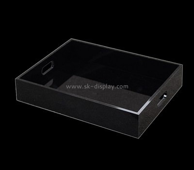 Black lucite trays wholesale STS-095