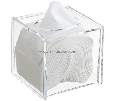 Bespoke clear acrylic tissue box cover DBS-693