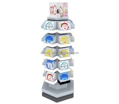 Customize acrylic free standing retail display stands CO-580