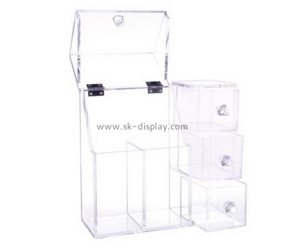 Customize clear acrylic desk organizer CO-619
