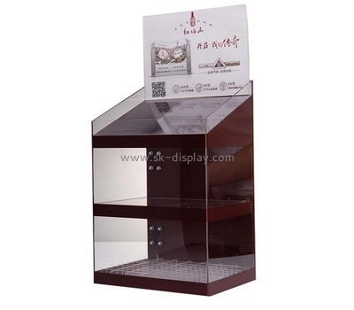 Customize acrylic store display cabinet DBS-862