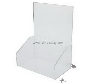 Customize acrylic collection boxes DBS-1077