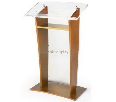 Customize acrylic standing lectern AFS-408