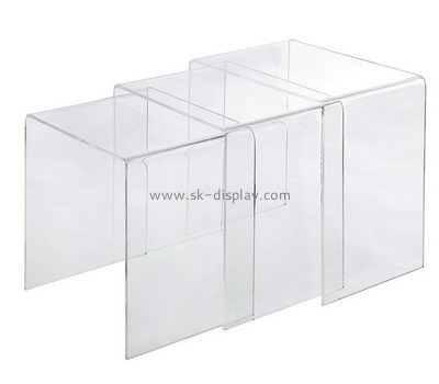 Customize lucite modern side table AFS-415