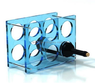 Custom acrylic 6 wine bottles display stands WD-155
