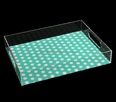 Custom perspex serving trays STS-117