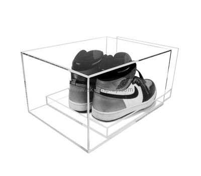 Acrylic manufacturer customize plexiglass shoe drawer box DBS-1149