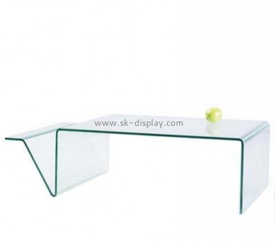 Custom design acrylic table side table plastic table stand AFS-105