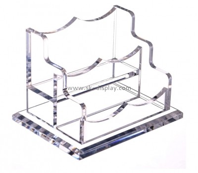 Acrylic business card holder or name card holder with dividers BD-047