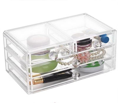 Wholesale acrylic drawers makeup organizers makeup holder CO-156