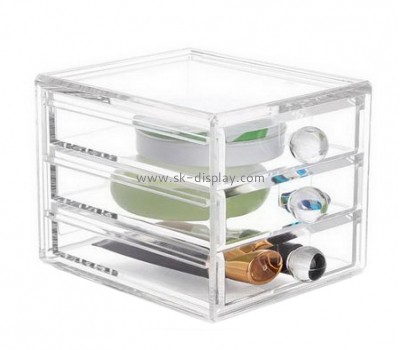 Custom makeup storage drawers clear acrylic storage cheap acrylic drawers CO-302
