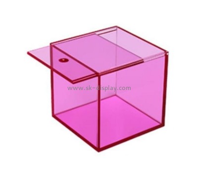 Clear acrylic recipe box DBS-027