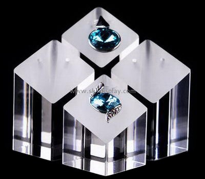 Hot selling acrylic perspex display stands cheap jewelry displays ring stand JD-105
