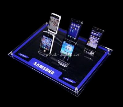 Acrylic company customized plastic phone display stands PD-054