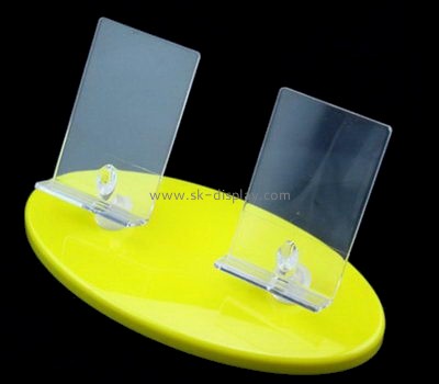 Plexiglass company custom acrylic best cell phone display stands PD-090