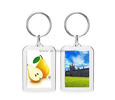 Plexiglass factory custom acrylic photo frame lucite picture frame for keychain BD-1120