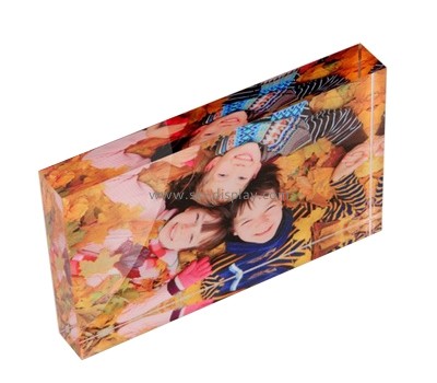Custom acrylic photo block AB-079
