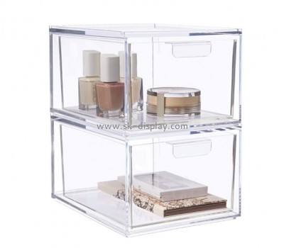 Clear perspex makeup storage box CO-050