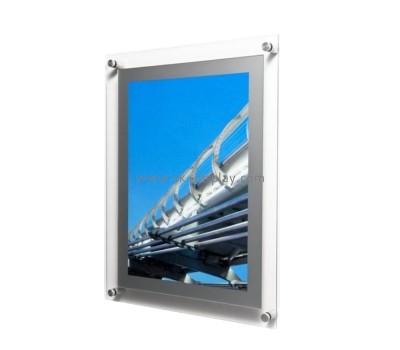 Plexiglass frame manufacturer custom wall mounted acrylic picture lucite photo frame SOD-010