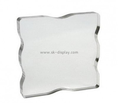 Acrylic display supplier customize acrylic diamond paperweight block stamp SOD-068