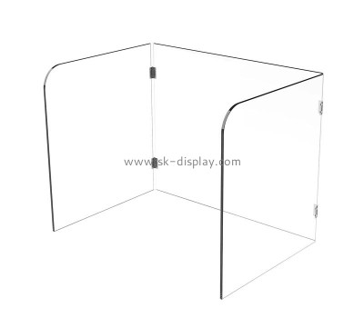 Acrylic display manufacturer custom plexiglass desk shields for classroom ASG-017