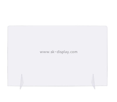 Acrylic display supplier custom plexiglass sneeze guard ASG-018