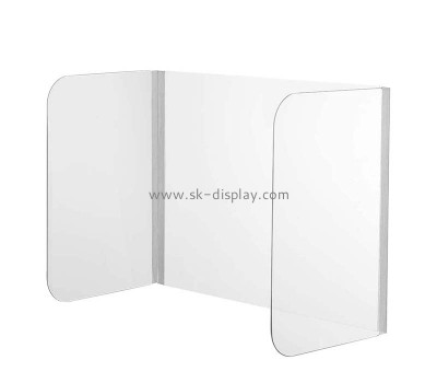 Plexiglass products manufacturer custom acrylic shield barrier ASG-024