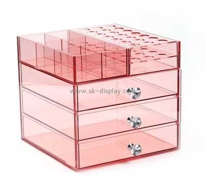 New design acrylic makeup organizer with drawer CO-067