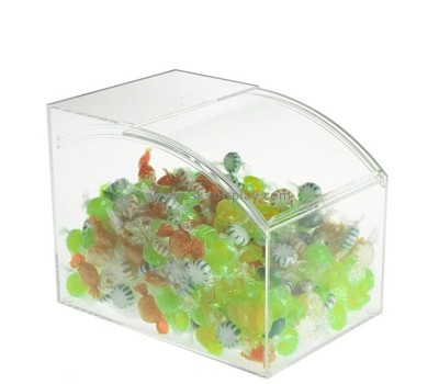 Acrylic item supplier custom plexiglass supermarket candy showcase FD-472